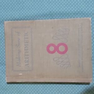 1946 8th Grade Math Book, Antique